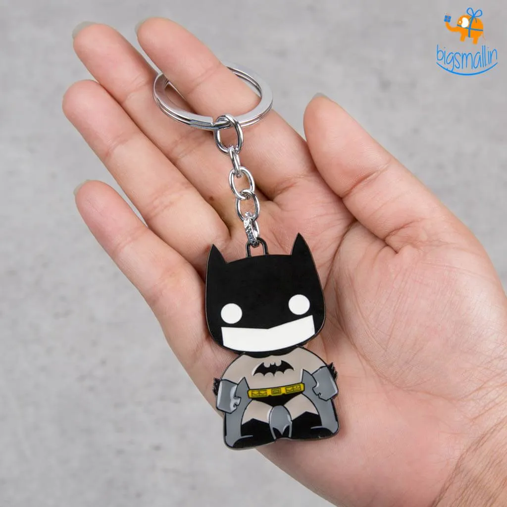 Official Batman vs Superman Metallic Keychains