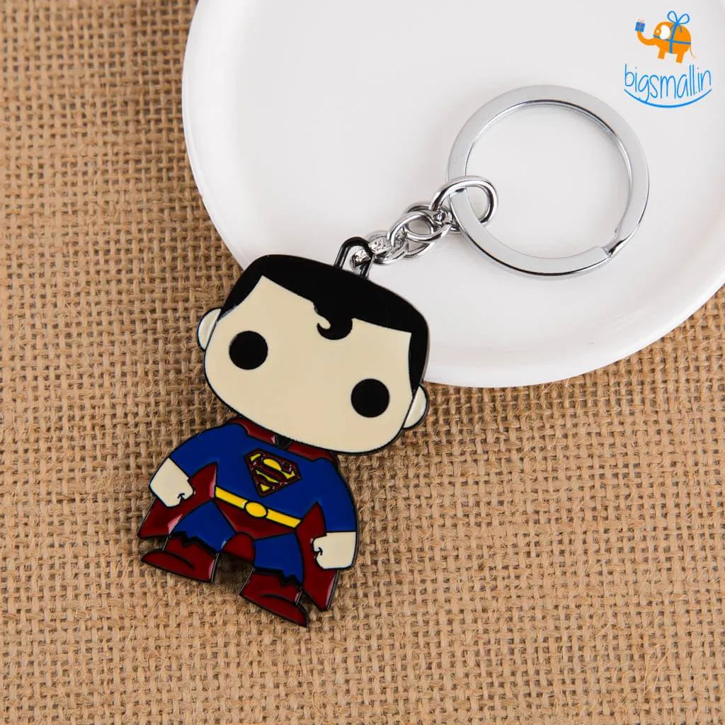 Official Batman vs Superman Metallic Keychains