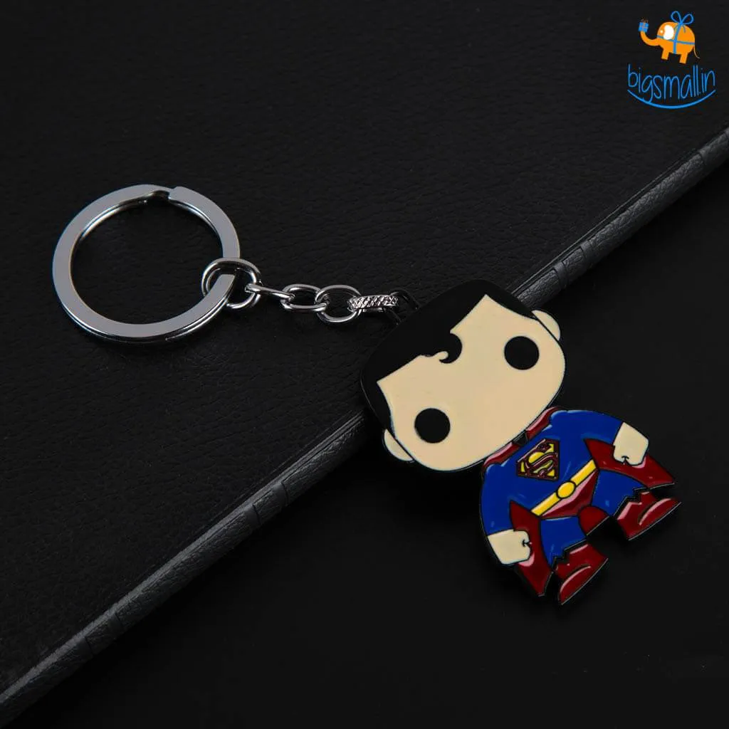 Official Batman vs Superman Metallic Keychains