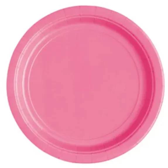 Party Plates 8 count ( 8 3/4 inches) - Solid Colors