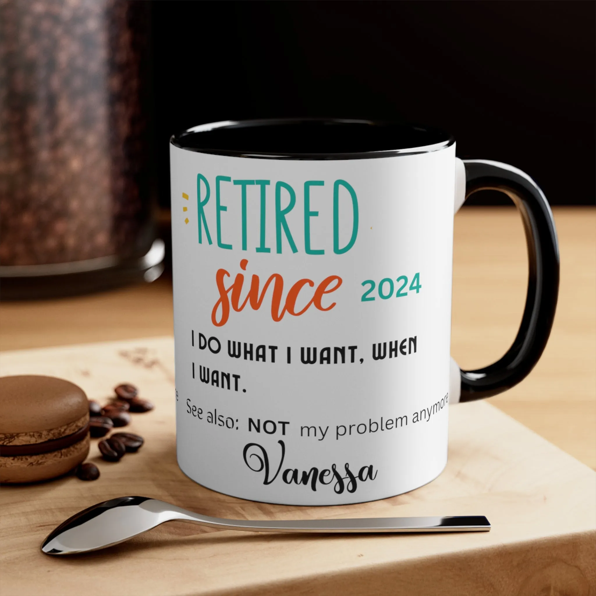 Personalized Retired Coffee Mug, Retirement Coffee Mug Cup, Retirement Mug, Retirement Cup, Retirement Gifts For Women, Gift for Men