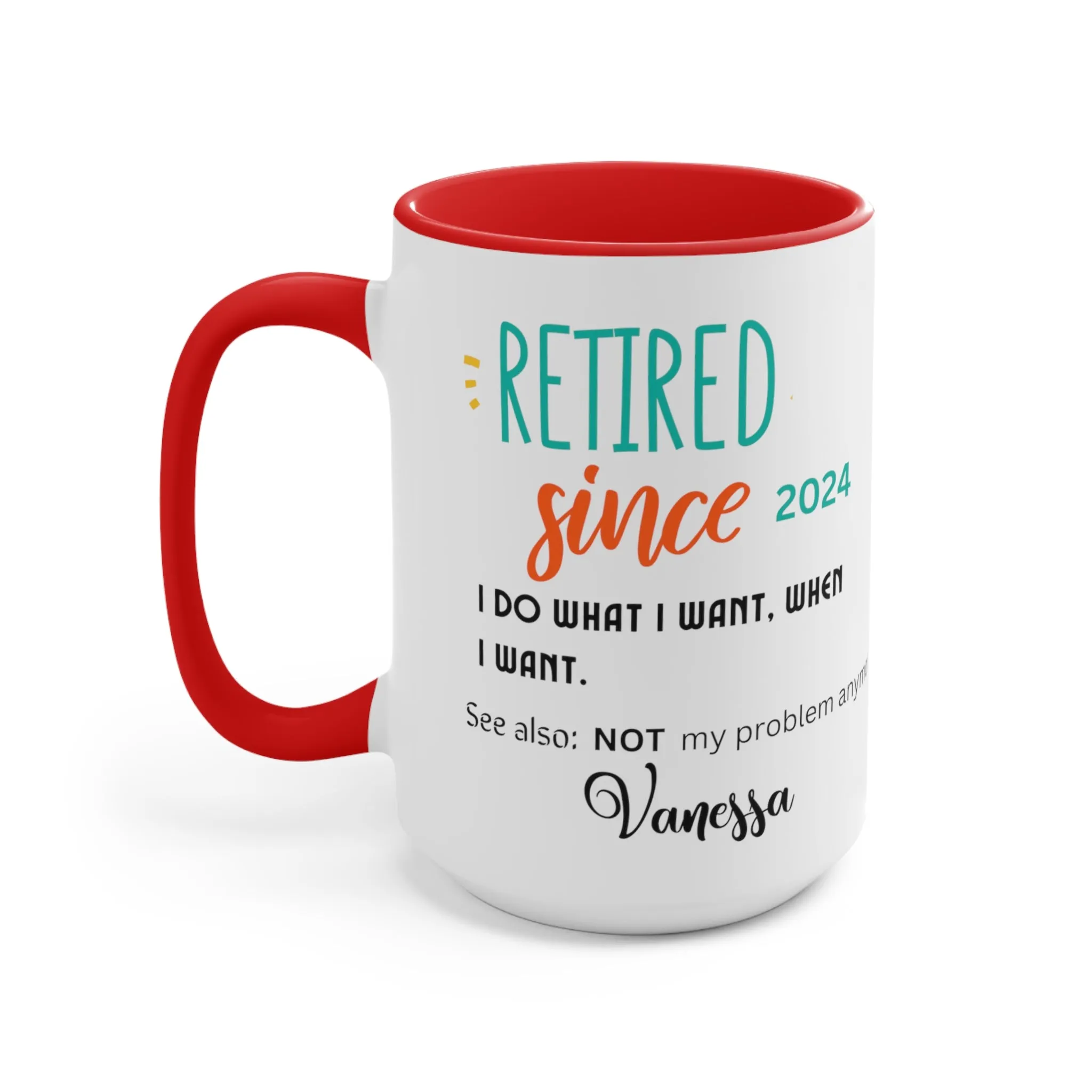 Personalized Retired Coffee Mug, Retirement Coffee Mug Cup, Retirement Mug, Retirement Cup, Retirement Gifts For Women, Gift for Men