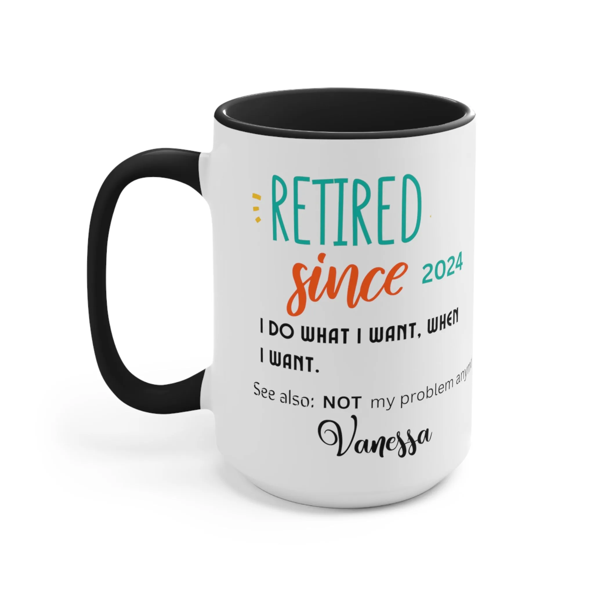 Personalized Retired Coffee Mug, Retirement Coffee Mug Cup, Retirement Mug, Retirement Cup, Retirement Gifts For Women, Gift for Men