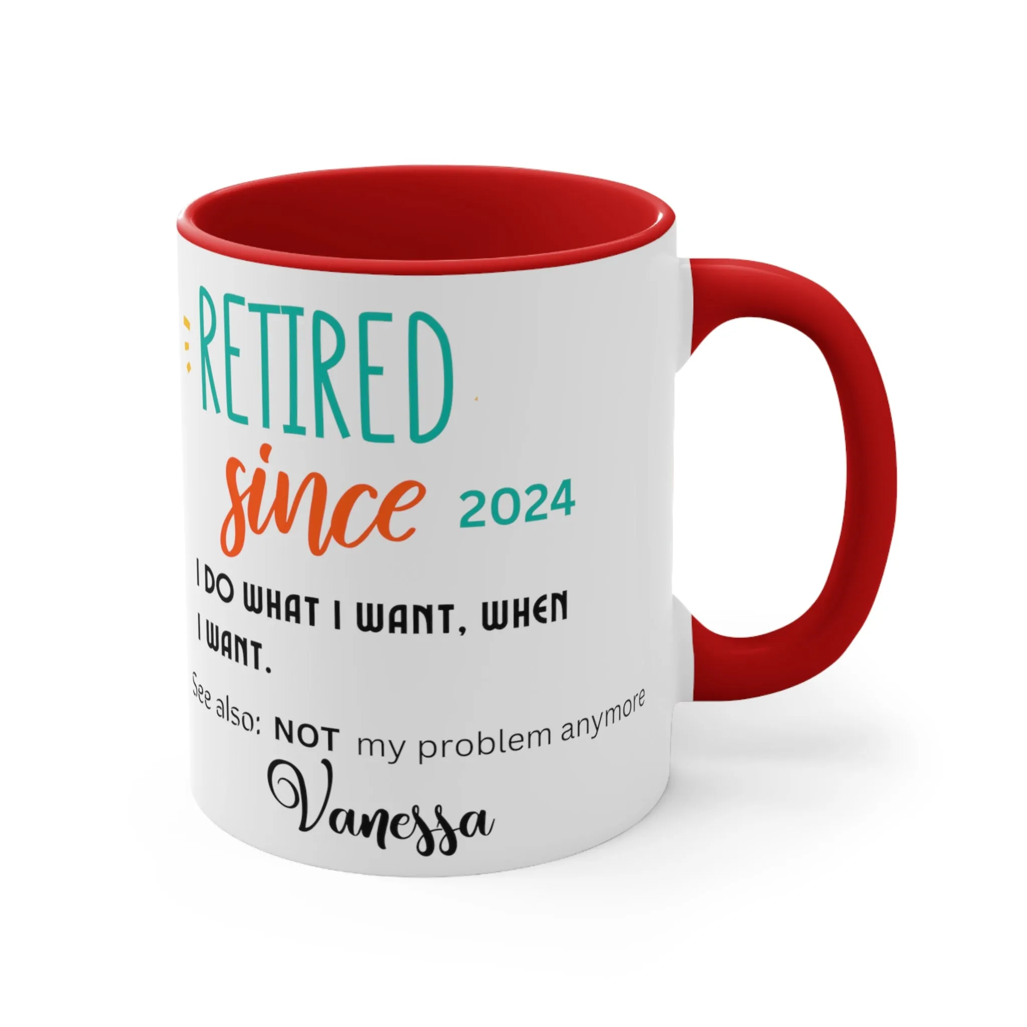 Personalized Retired Coffee Mug, Retirement Coffee Mug Cup, Retirement Mug, Retirement Cup, Retirement Gifts For Women, Gift for Men