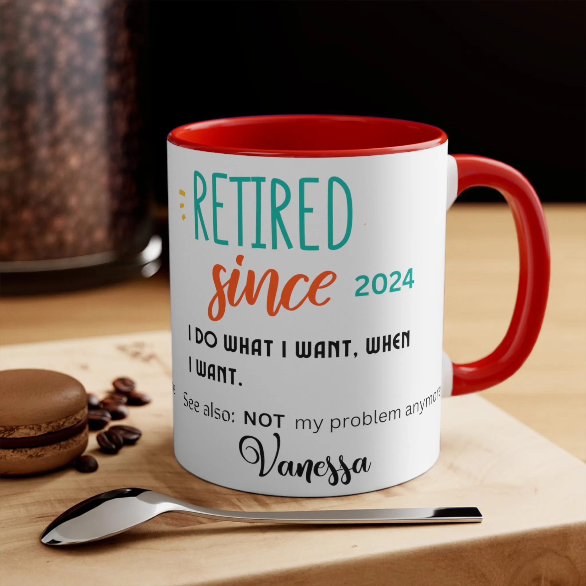 Personalized Retired Coffee Mug, Retirement Coffee Mug Cup, Retirement Mug, Retirement Cup, Retirement Gifts For Women, Gift for Men