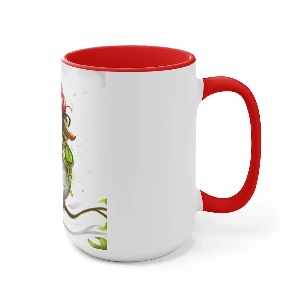 Pete the Sweet Little Bird Accent Mug