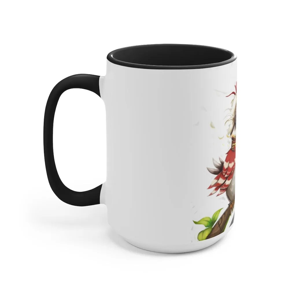 Pete the Sweet Little Bird Accent Mug