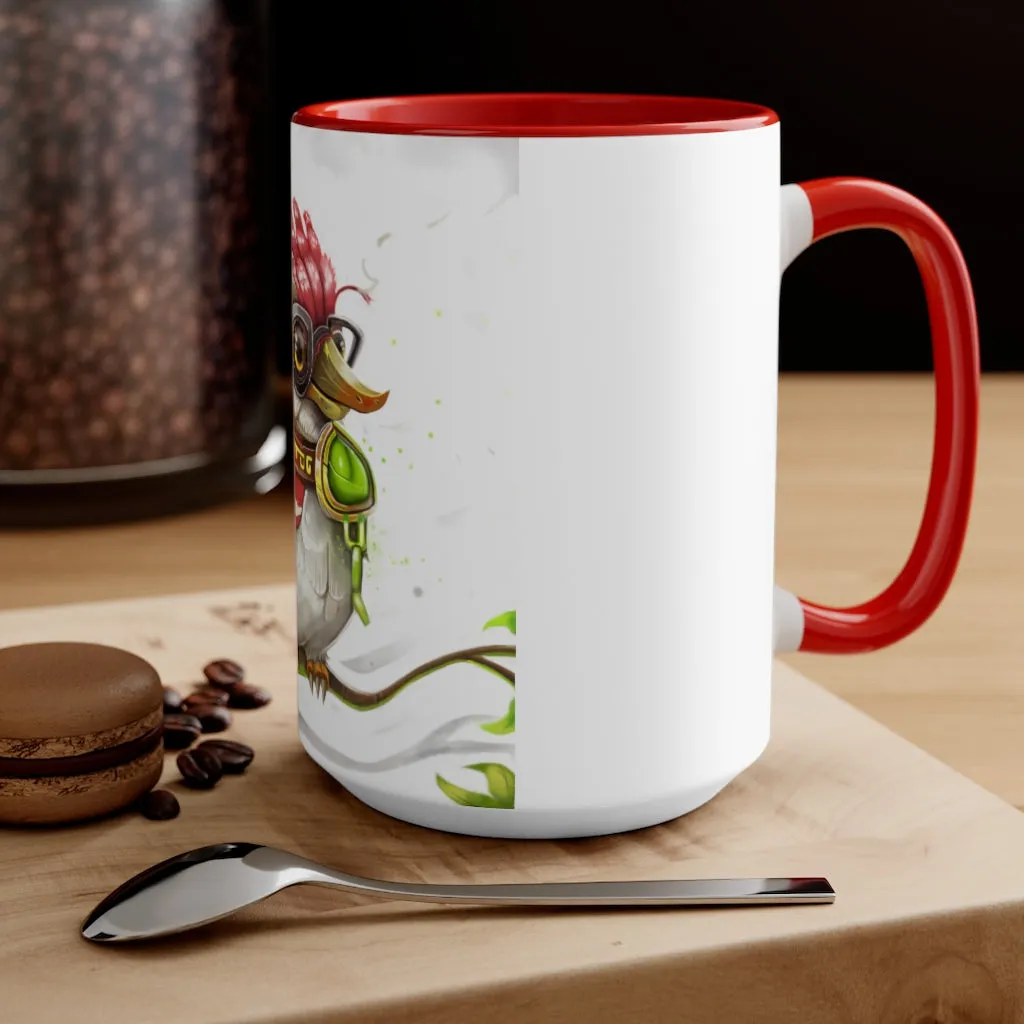 Pete the Sweet Little Bird Accent Mug