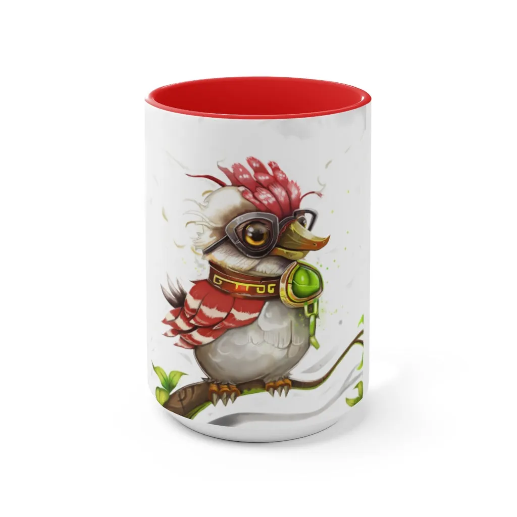 Pete the Sweet Little Bird Accent Mug