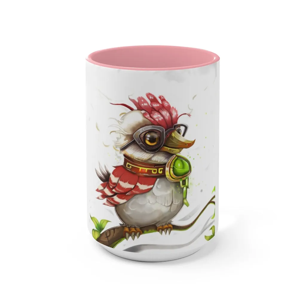 Pete the Sweet Little Bird Accent Mug