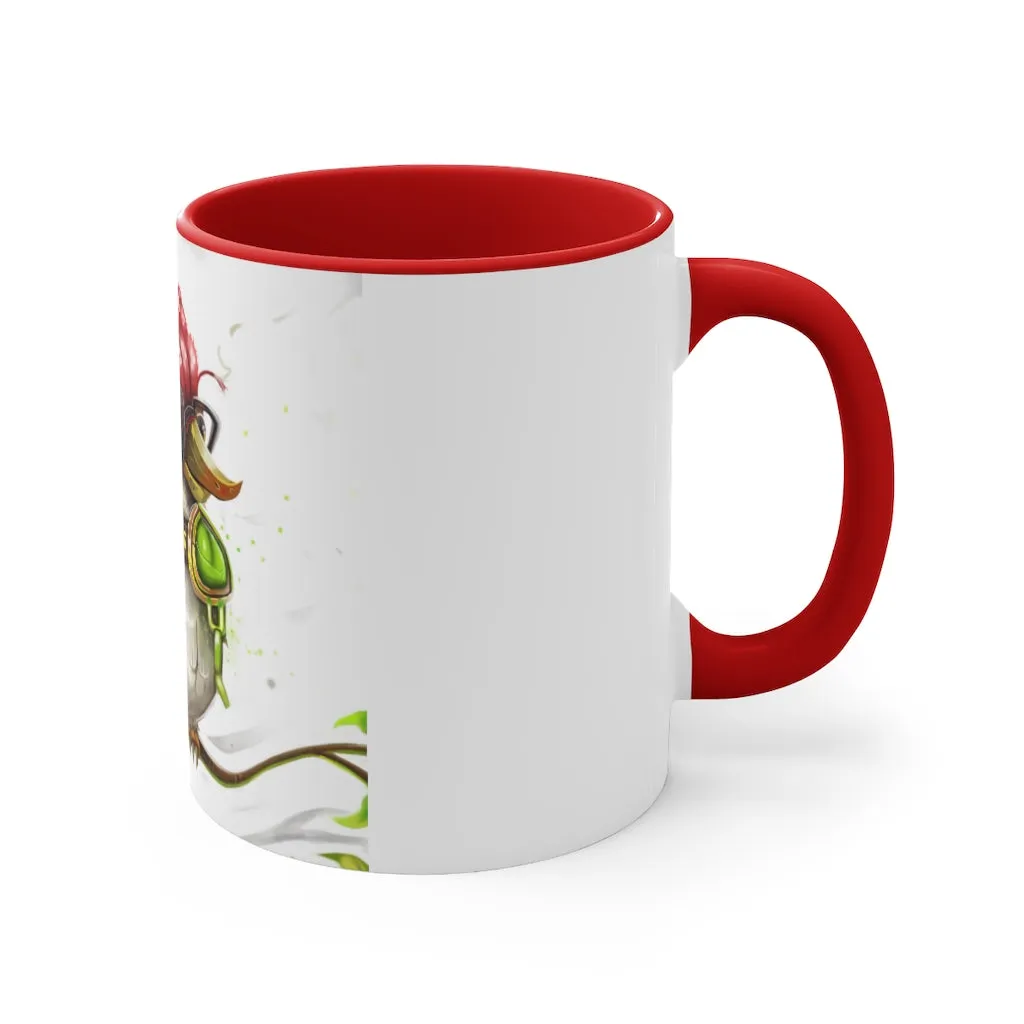 Pete the Sweet Little Bird Accent Mug