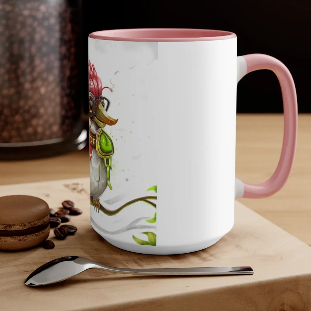 Pete the Sweet Little Bird Accent Mug