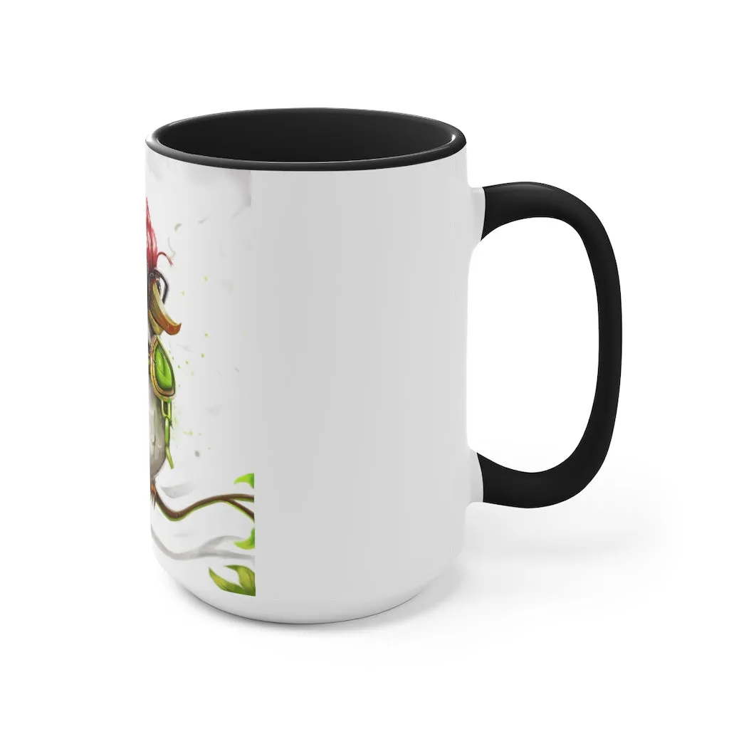 Pete the Sweet Little Bird Accent Mug