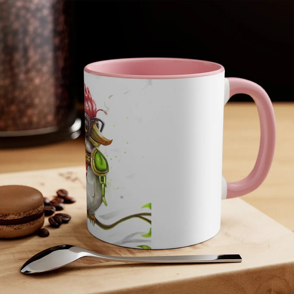 Pete the Sweet Little Bird Accent Mug