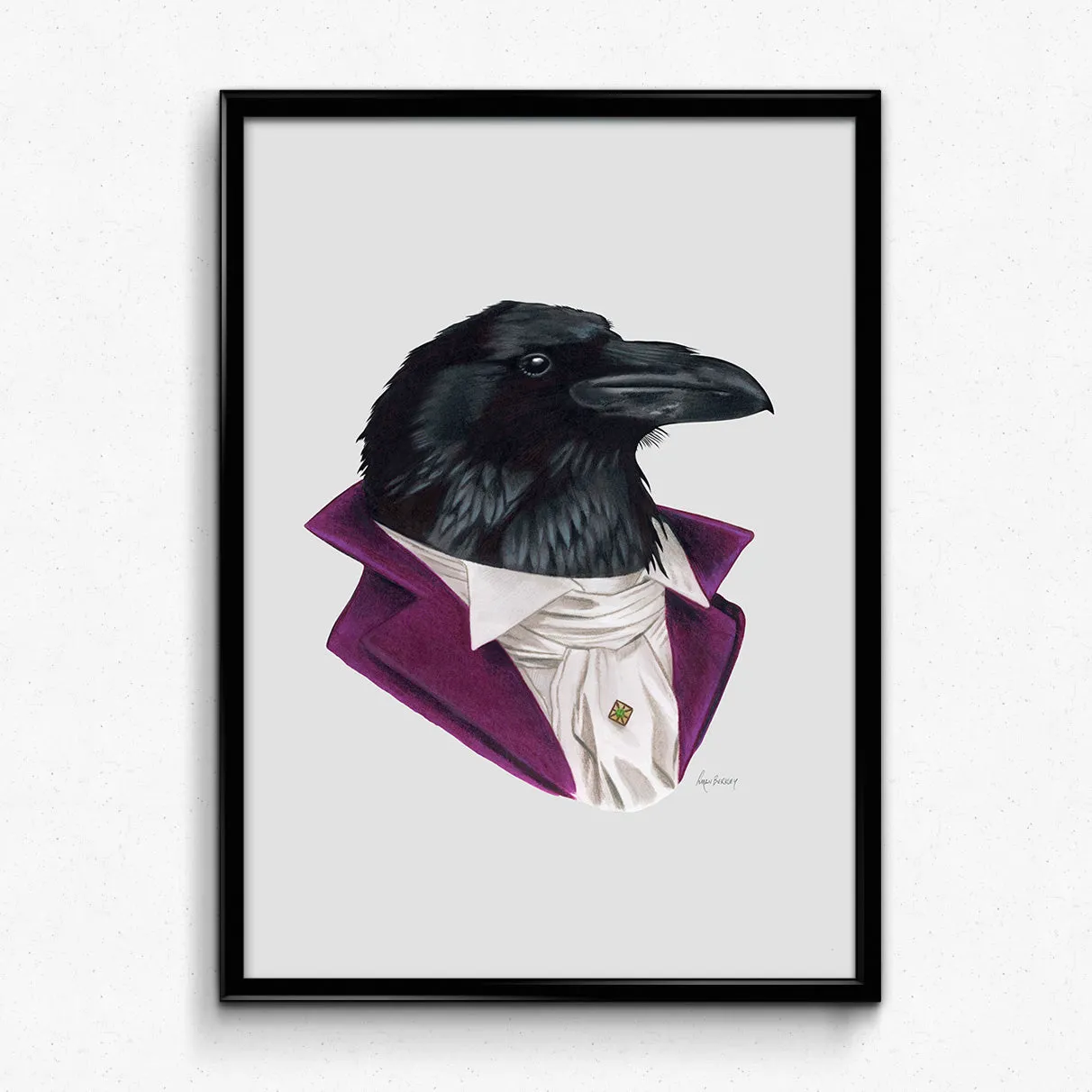 Raven Art Print