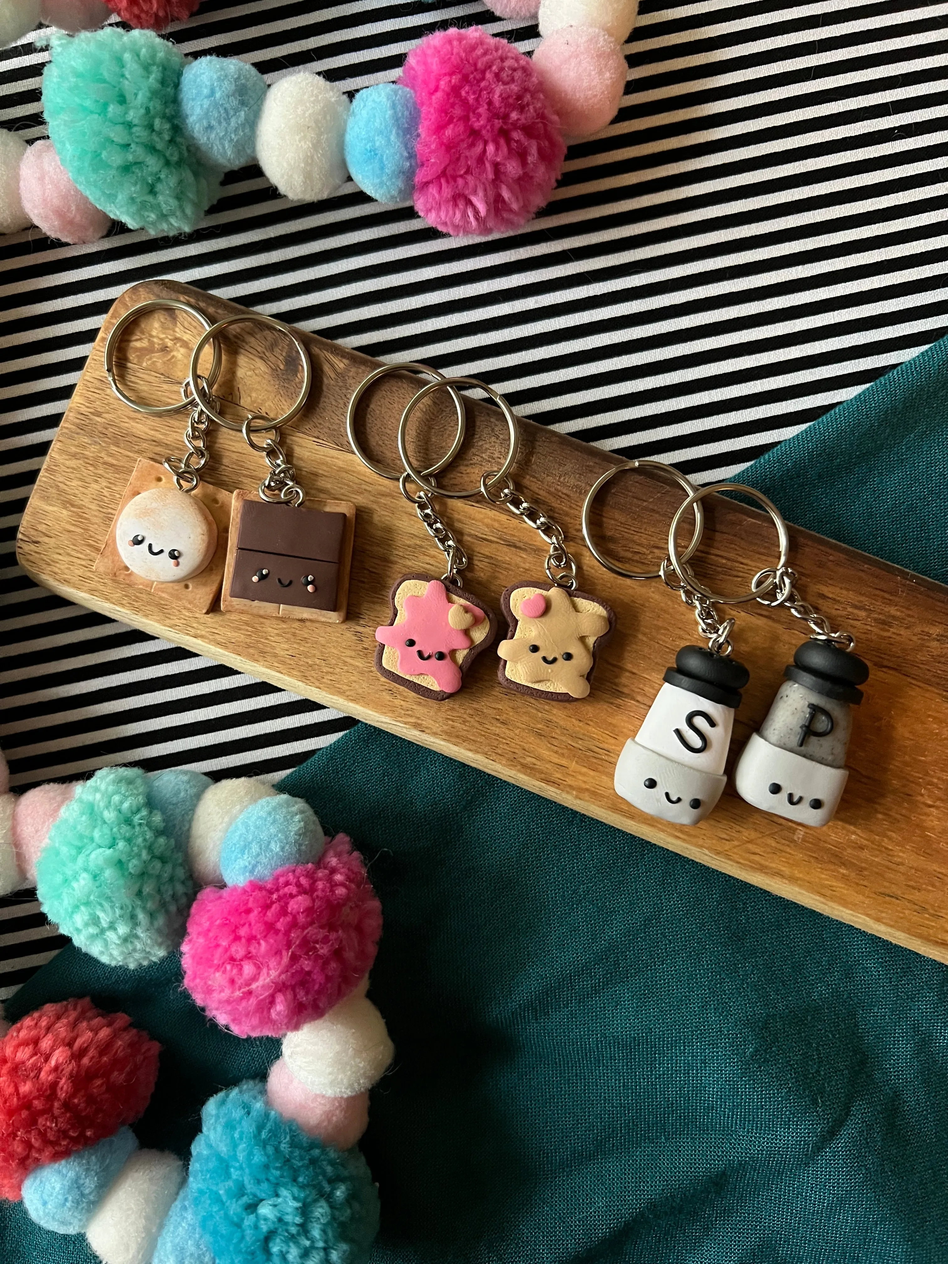 Salt and Peppa | BFF Keychains