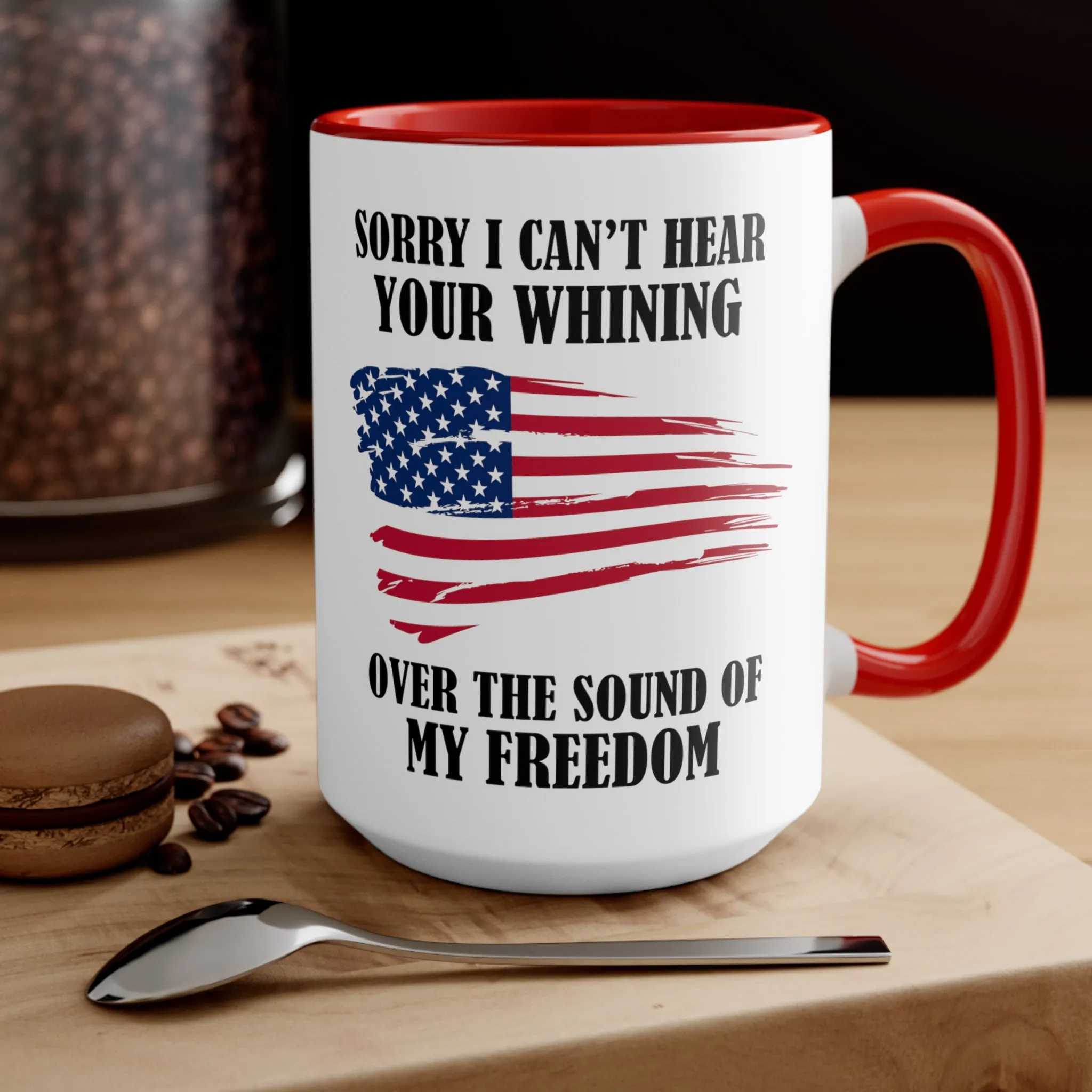 Sound Of My Freedom Mug (2 sizes, 2 colors)