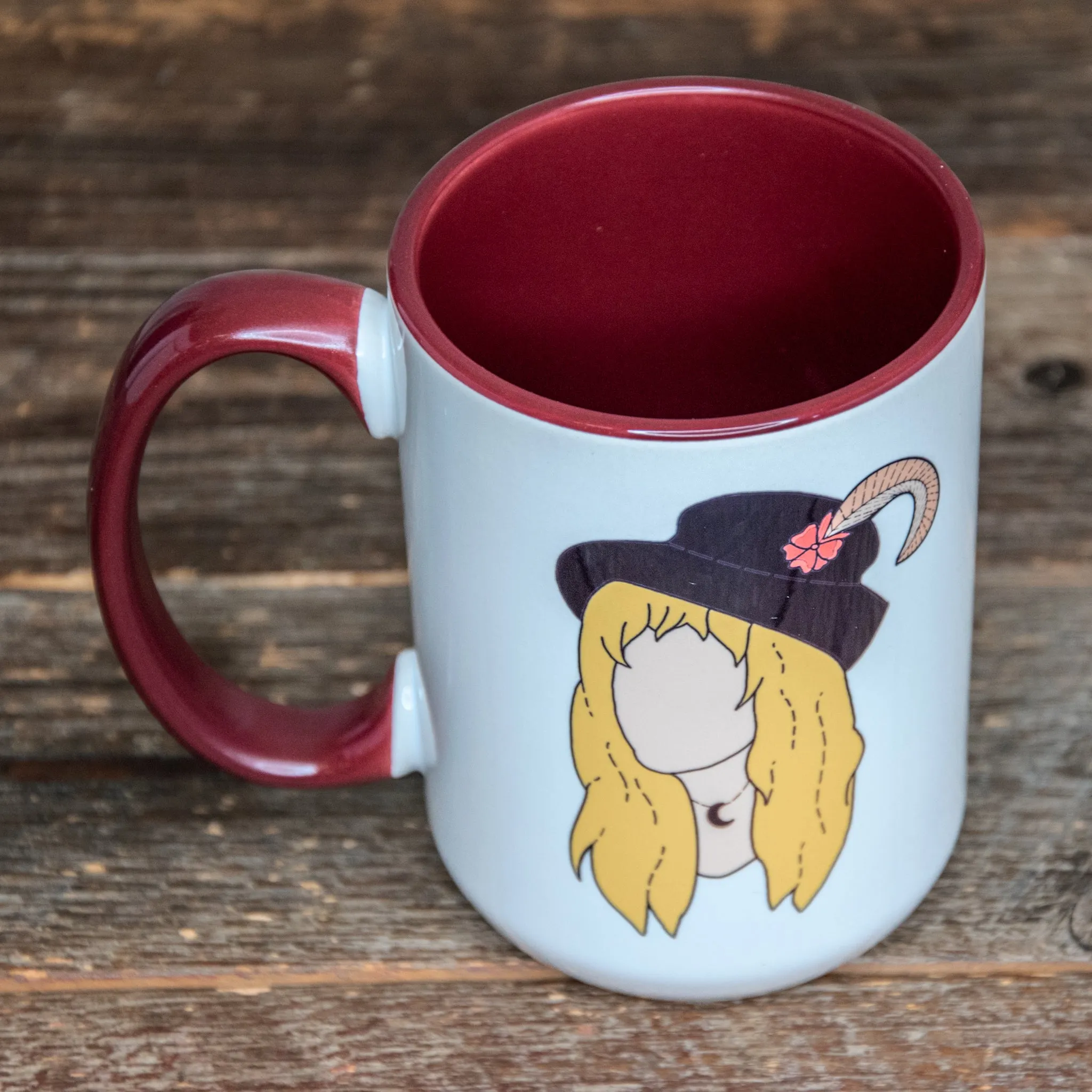 Stevie Nicks | The Icon Series Mugs | The LARGE Coffee Cup | Hand printed original artwork mugs