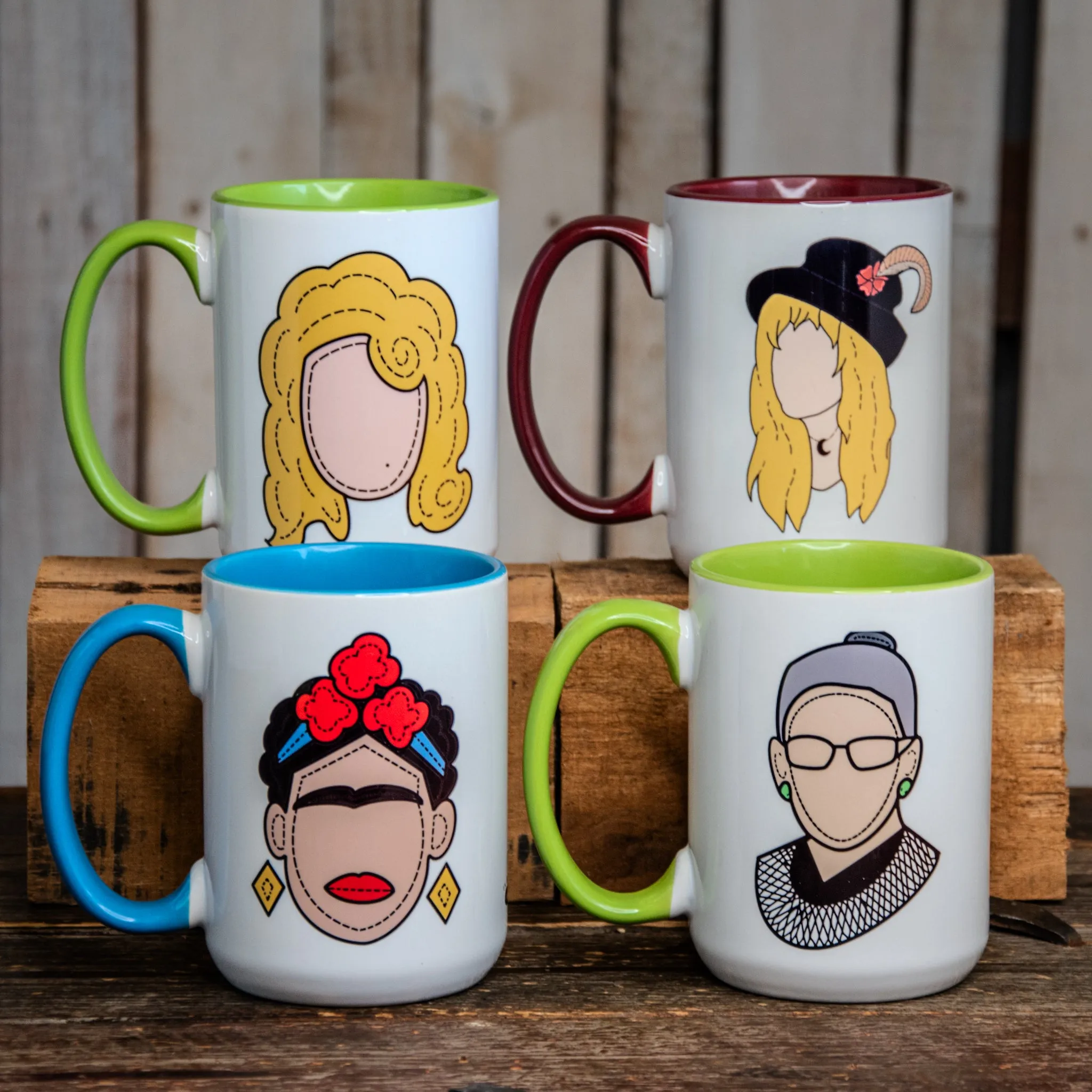 Stevie Nicks | The Icon Series Mugs | The LARGE Coffee Cup | Hand printed original artwork mugs