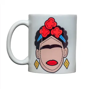 The Icon Series Mugs | Coffee Cup | Hand printed original artwork mugs | Frida