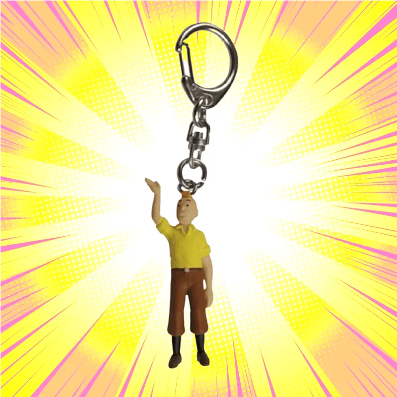 Tintin Chinese Keyring