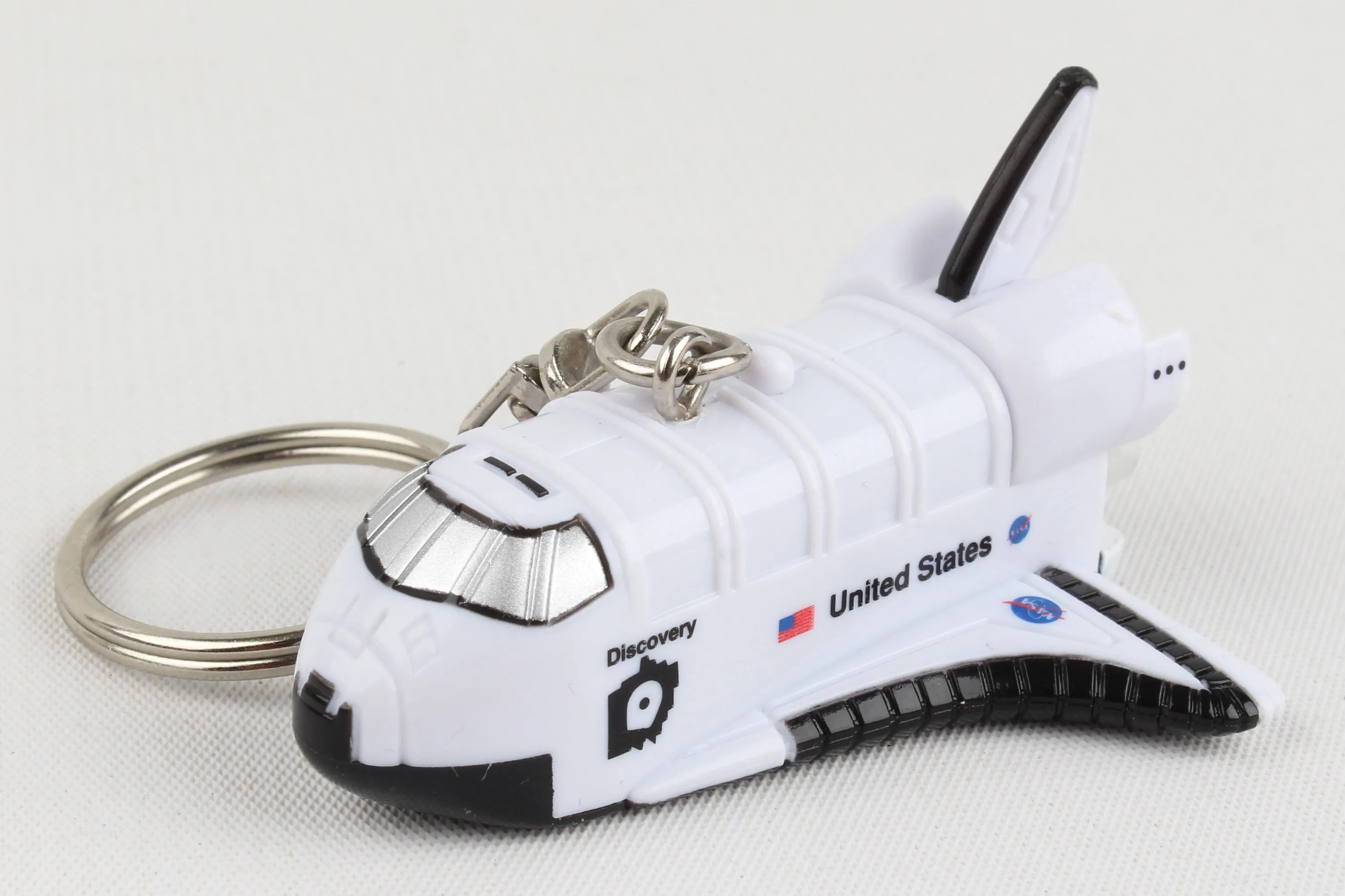 TT80477 SPACE SHUTTLE KEYCHAIN W/LIGHT & SOUND DISCOVERY