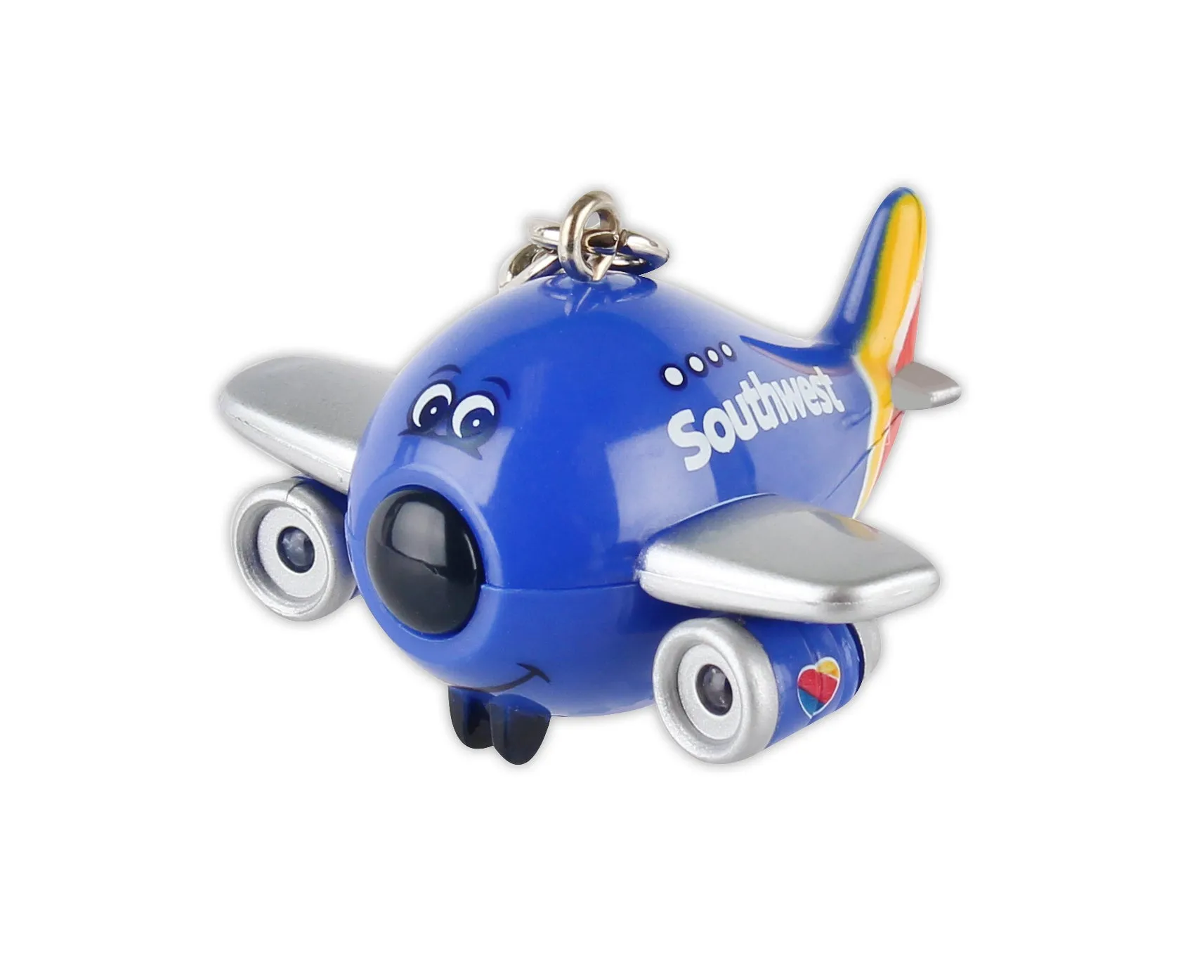 TT83084-1 SOUTHWEST AIRPLANE KEYCHAIN W/LIGHT & SOUND NEW LIVERY