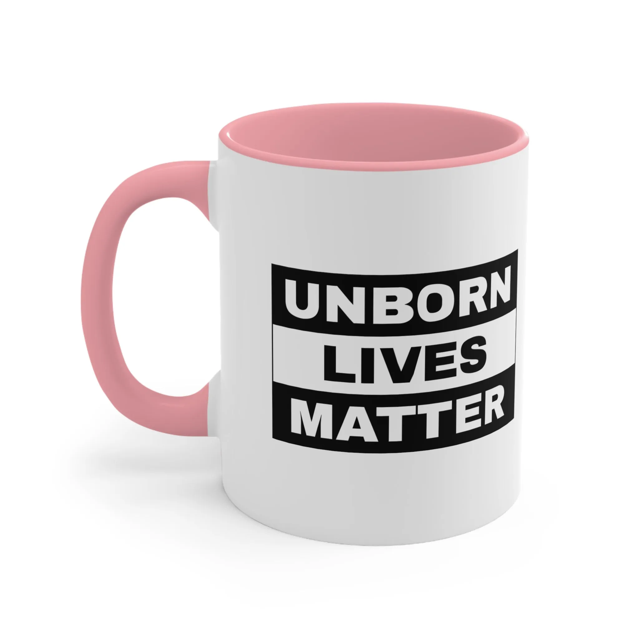 Unborn Lives Matter Mug (2 sizes, 3 colors)