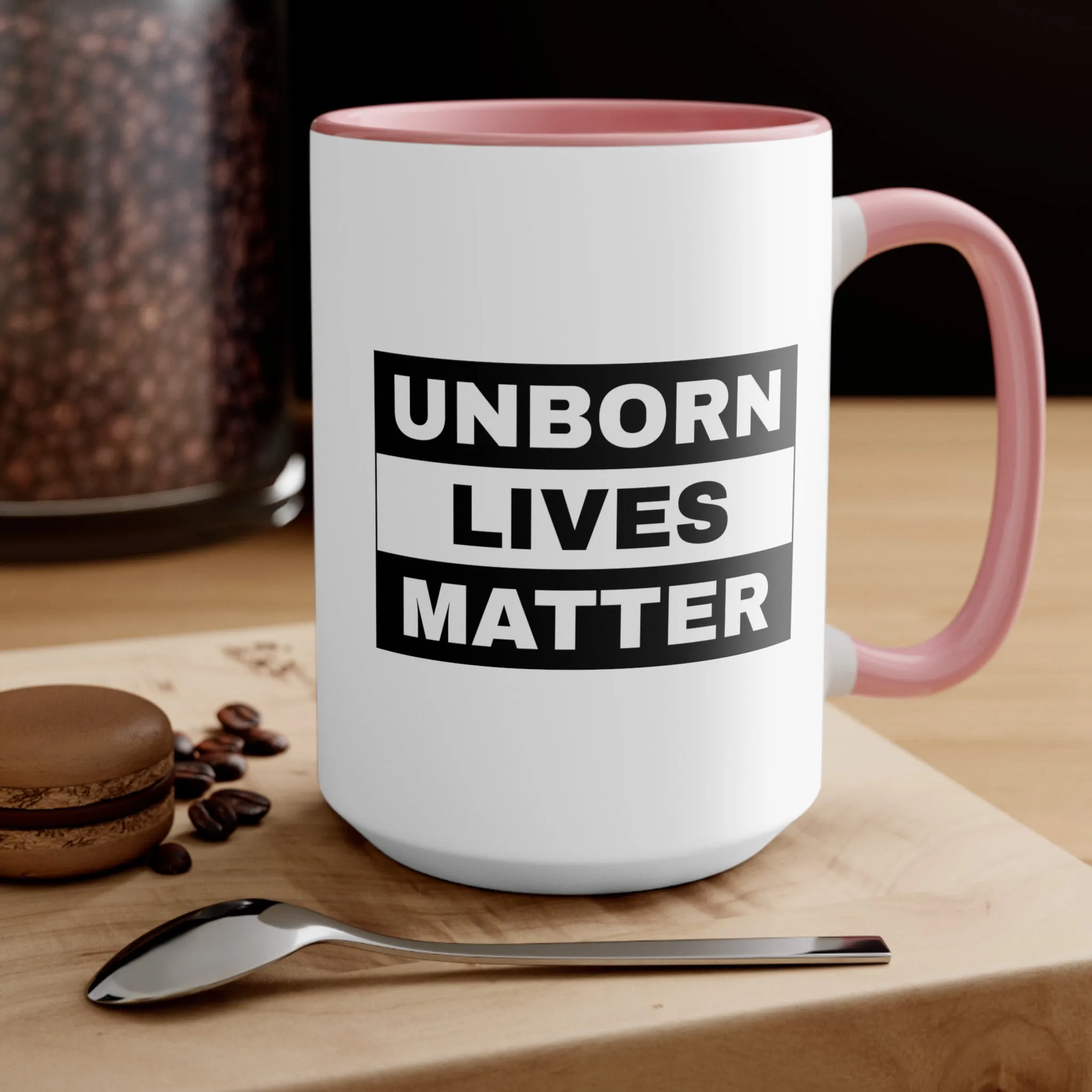 Unborn Lives Matter Mug (2 sizes, 3 colors)