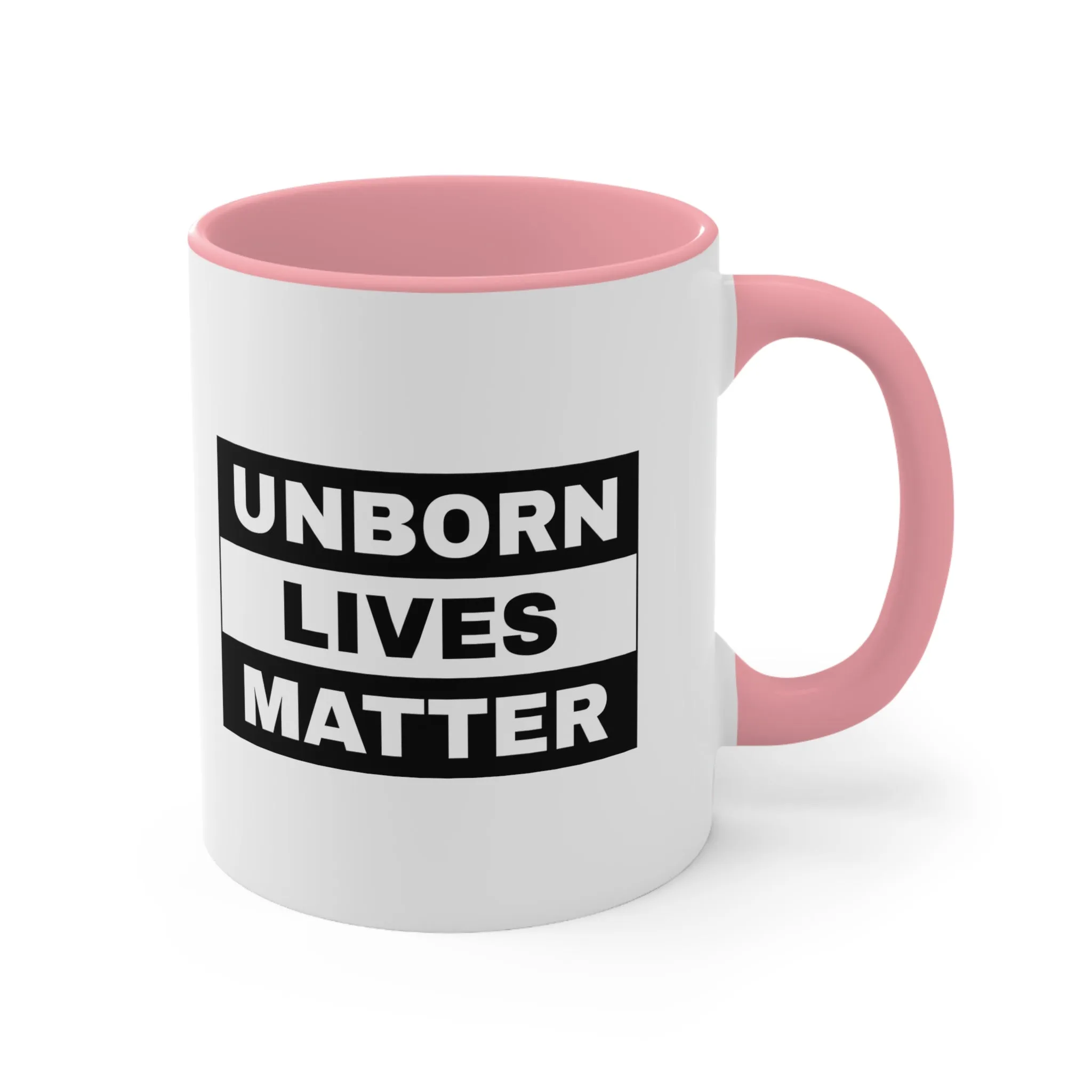 Unborn Lives Matter Mug (2 sizes, 3 colors)