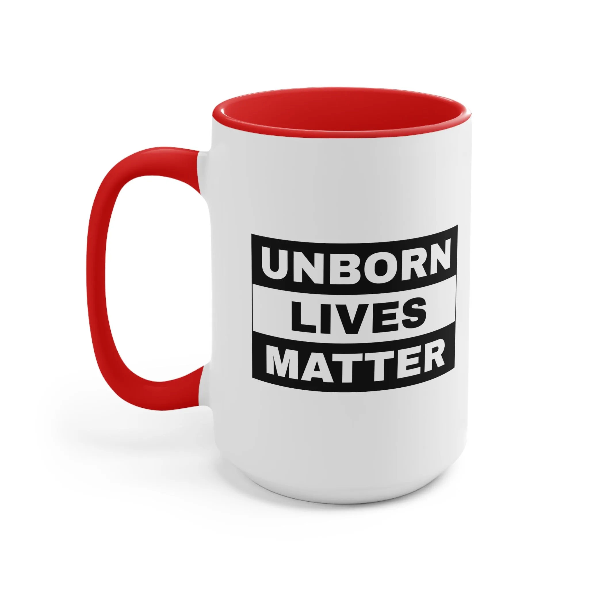 Unborn Lives Matter Mug (2 sizes, 3 colors)