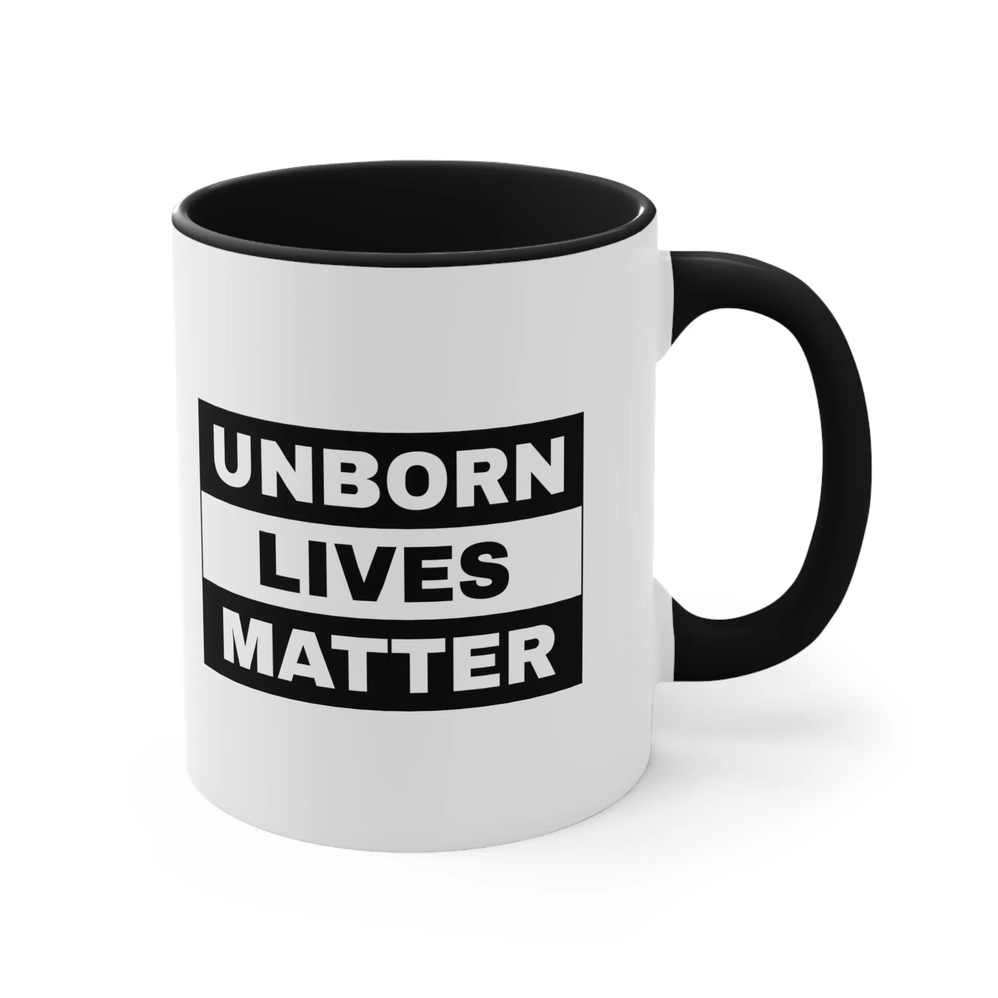 Unborn Lives Matter Mug (2 sizes, 3 colors)