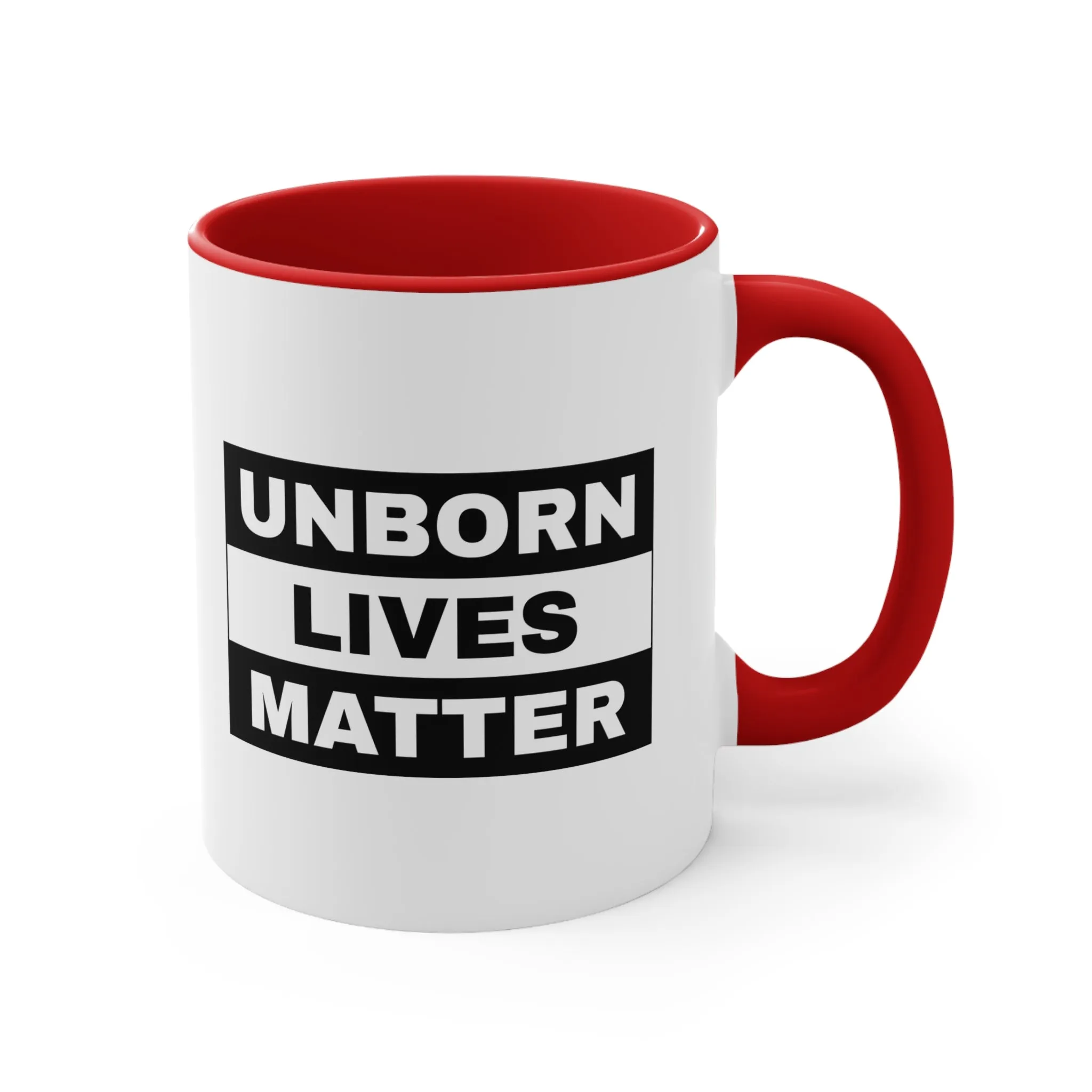 Unborn Lives Matter Mug (2 sizes, 3 colors)