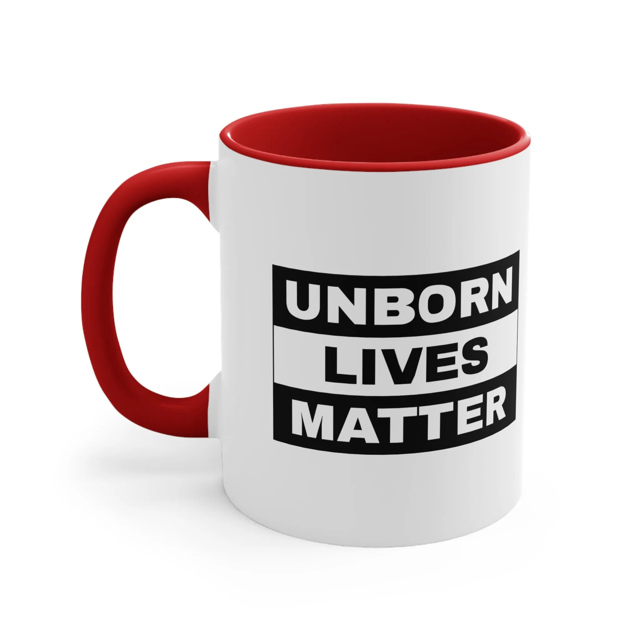 Unborn Lives Matter Mug (2 sizes, 3 colors)