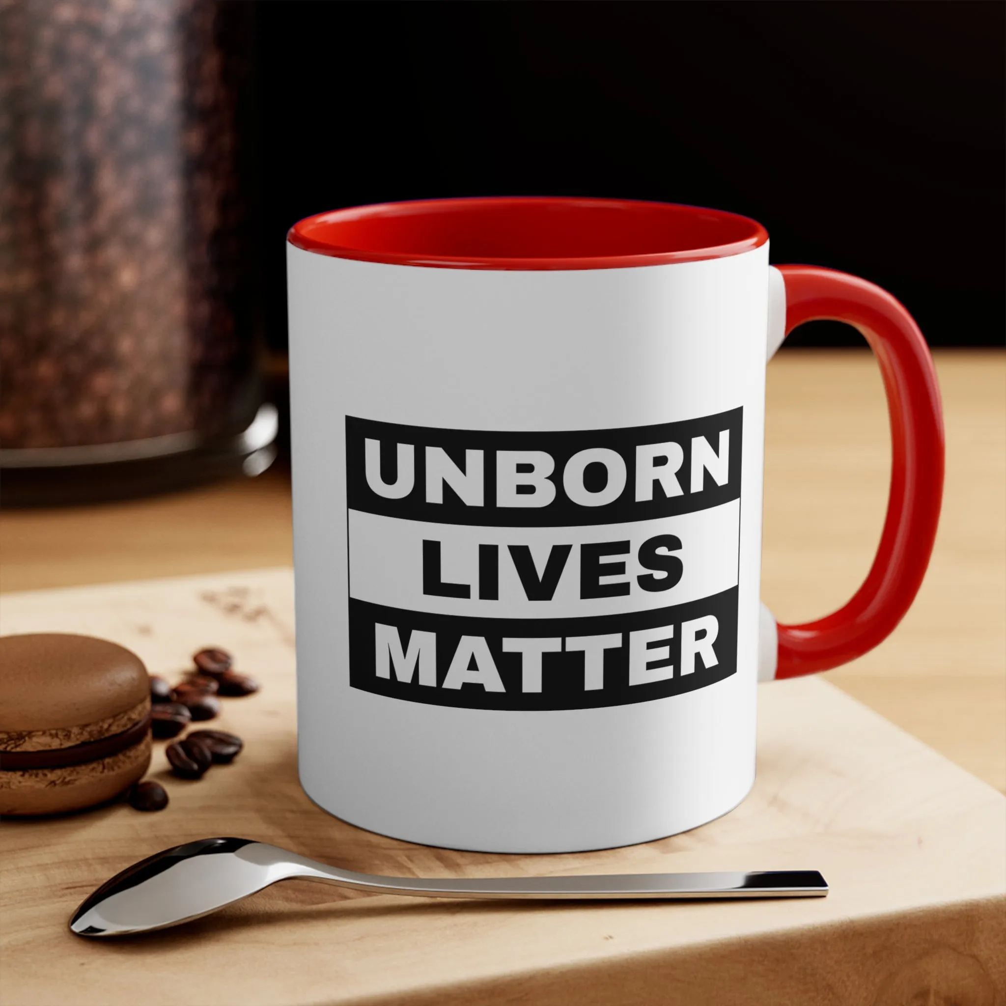 Unborn Lives Matter Mug (2 sizes, 3 colors)