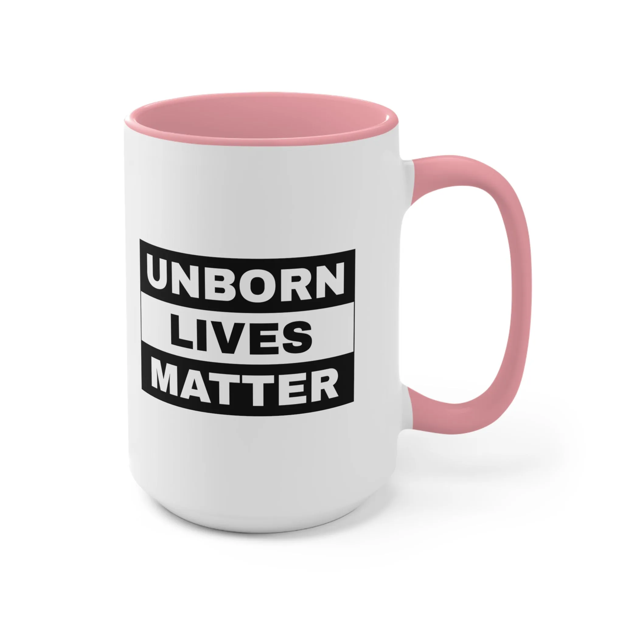 Unborn Lives Matter Mug (2 sizes, 3 colors)