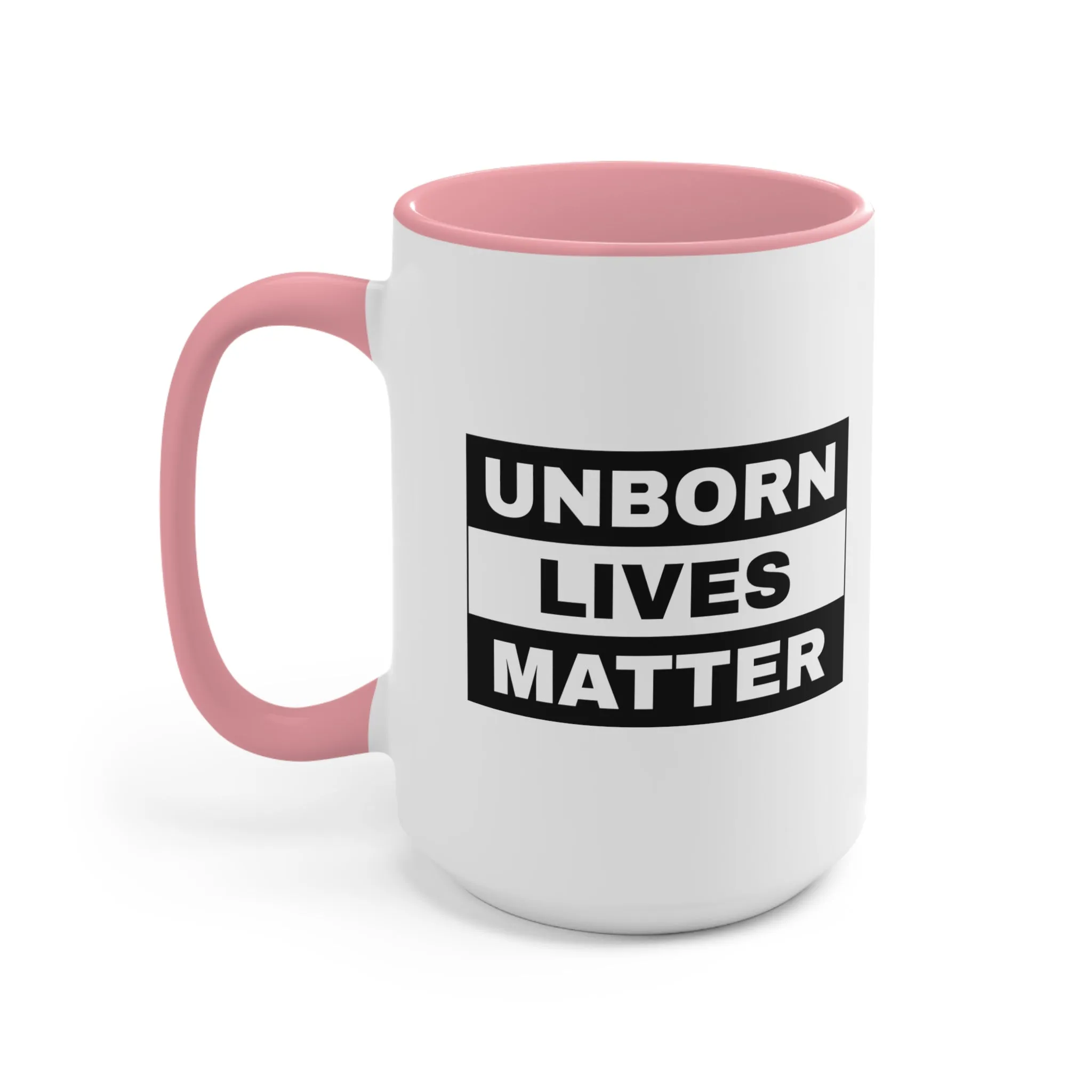 Unborn Lives Matter Mug (2 sizes, 3 colors)