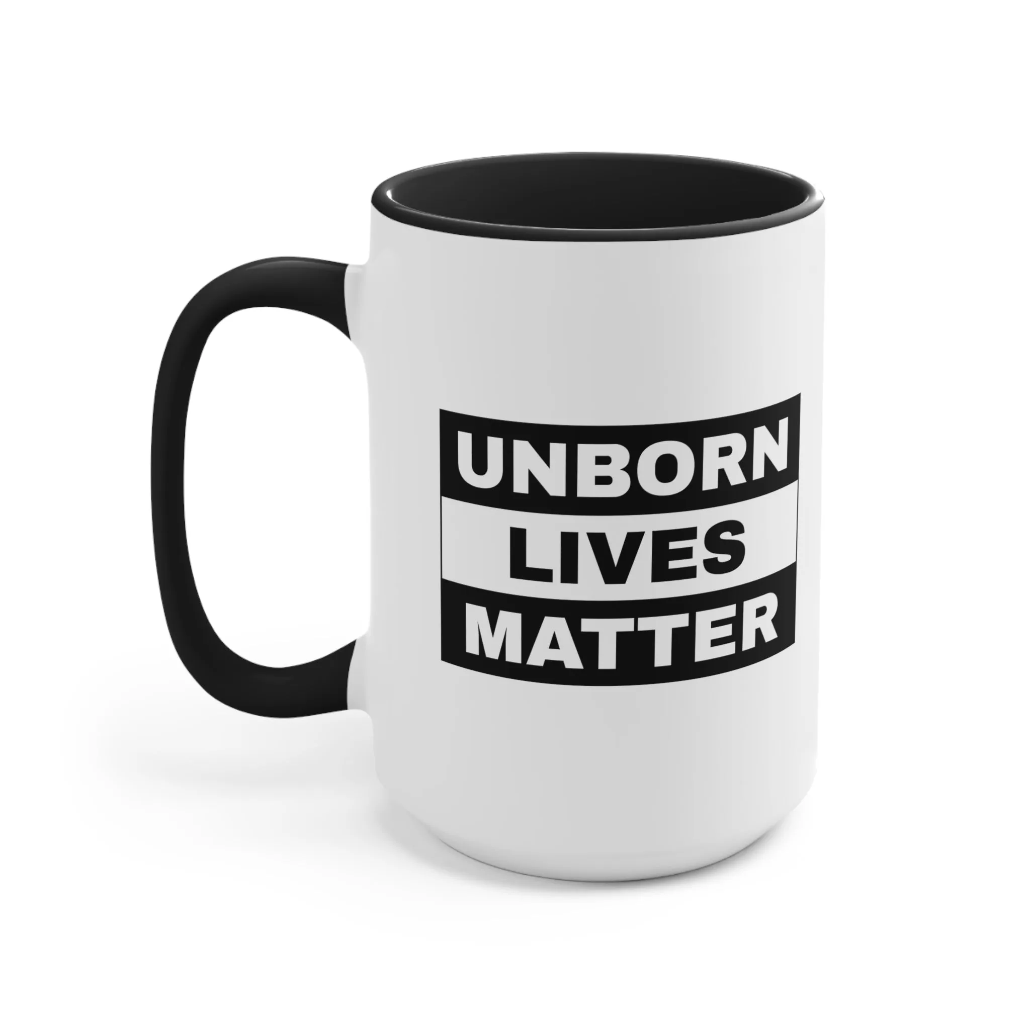 Unborn Lives Matter Mug (2 sizes, 3 colors)