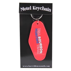 USA Bourbon Hunting Team Hotel Motel Key Chain