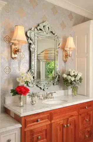 Venetian Mirror VD-HZ-603 Decorative Wall Mirrors for Living rooms and Bathrooms