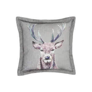 Voyage Maison Duncan Printed Wool Cushion Fuchsia