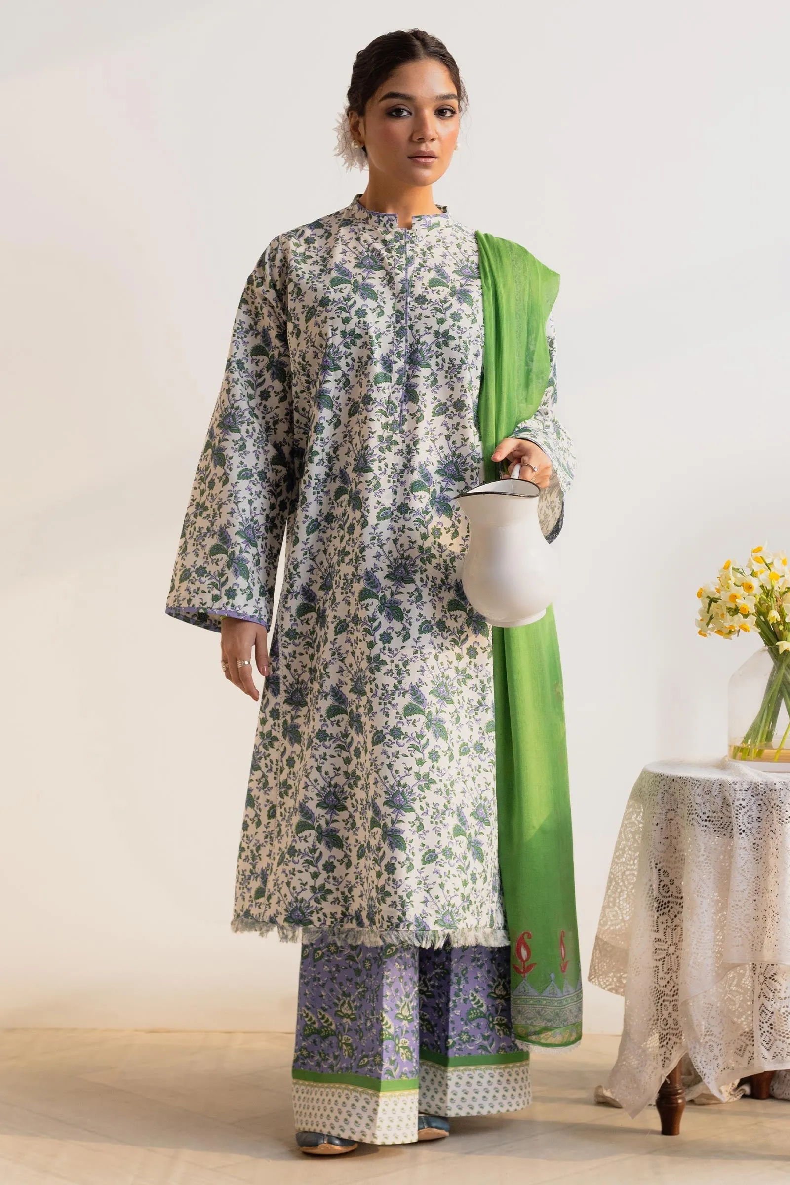 Zara Shahjahan Coco Prints Lawn Collection Nargis-D2